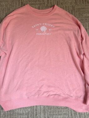 Pink Crewneck Sweatshirt